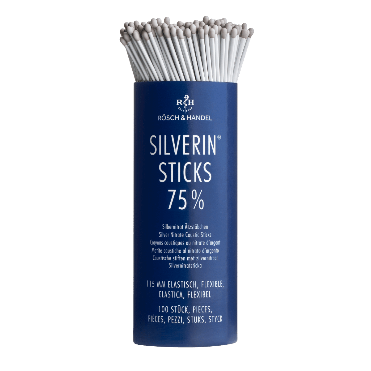Patyczki SILVERIN® 75% 115mm giętkie 100sztuk