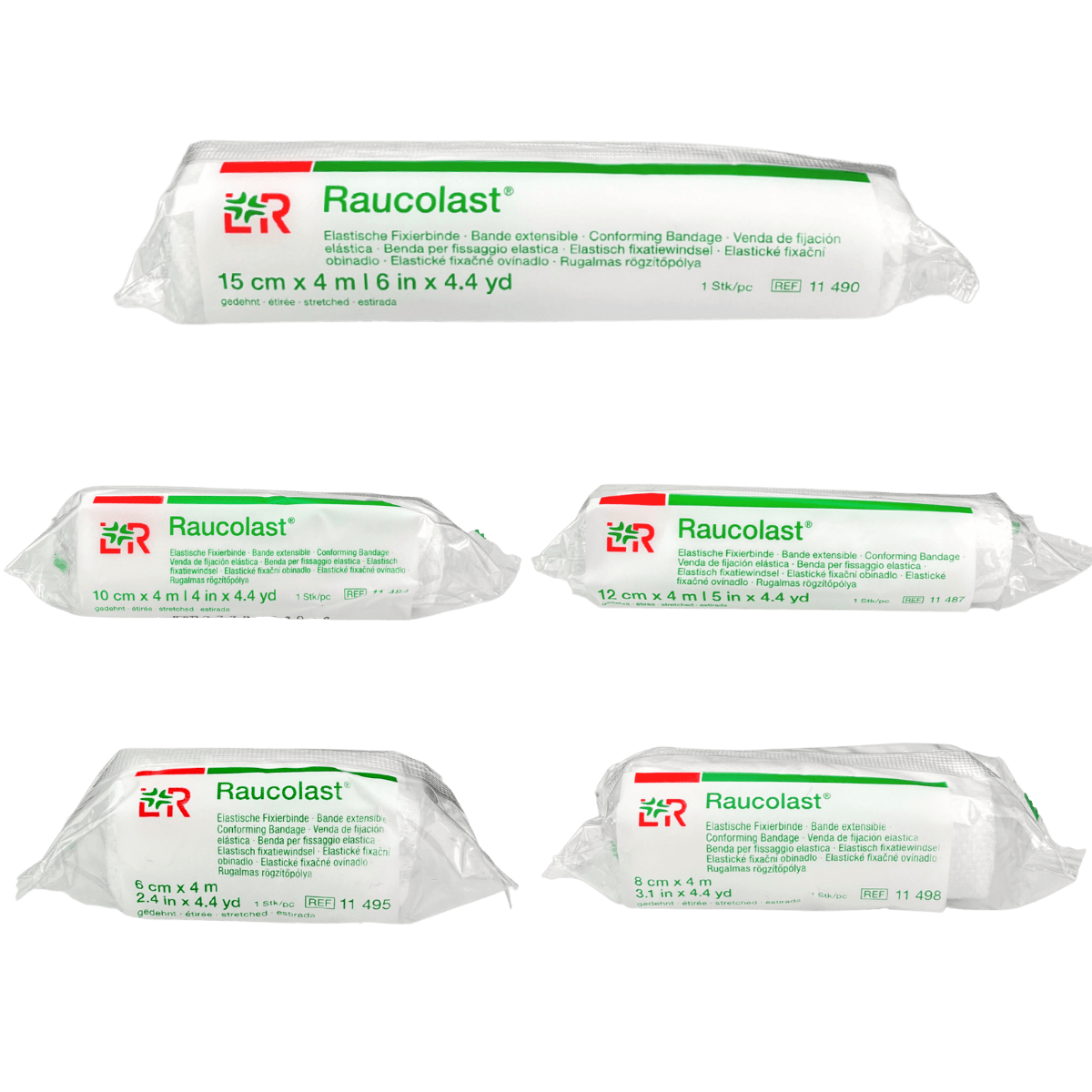Elastyczny bandaż podtrzymujący Raucolast zdj zbiorcze