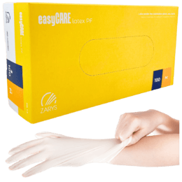 rękawiczki lateksowe easyCARE Latex PF M